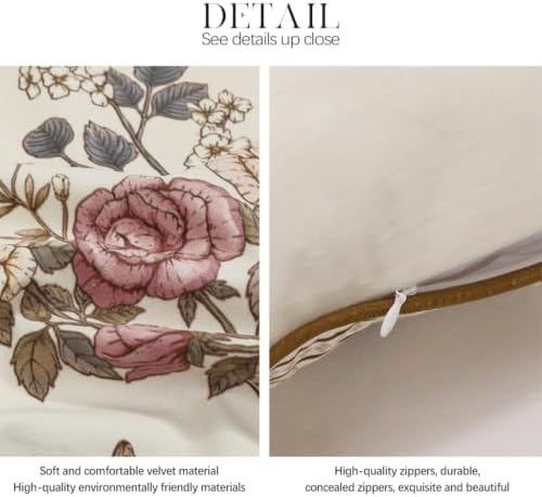 patdrea Designer Velvet Vintage Throw Pillow Cover - Image 5