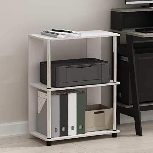 Furinno Jaya Simple Design 3-Tier Bookcase / Bookshelf / Display Rack - Image 2
