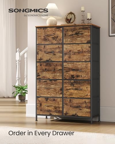 SONGMICS Dresser for Bedroom, Tall Dresser - Image 3