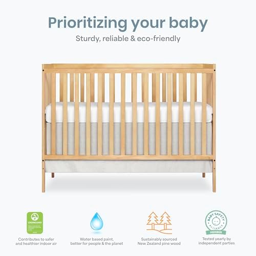 Dream On Me Synergy 5-in-1 Baby Crib, Converts to Toddler Bed - Image 5