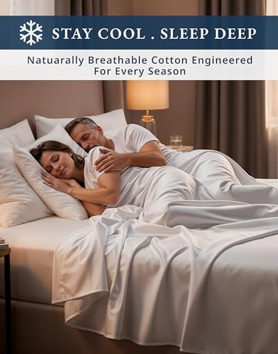 Lane Linen Split King Sheets Sets - Image 7