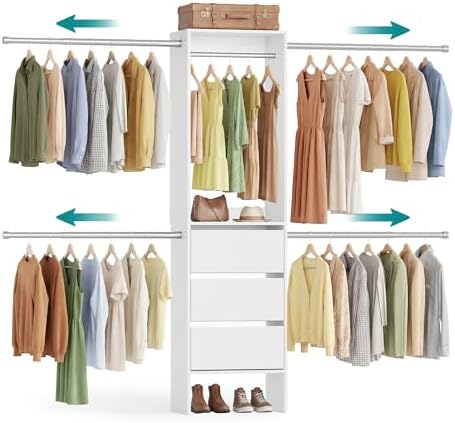 SONGMICS Closet System, Customizable Walk-In Closet Organizer System by SONGMICSbySONGMICSHOME