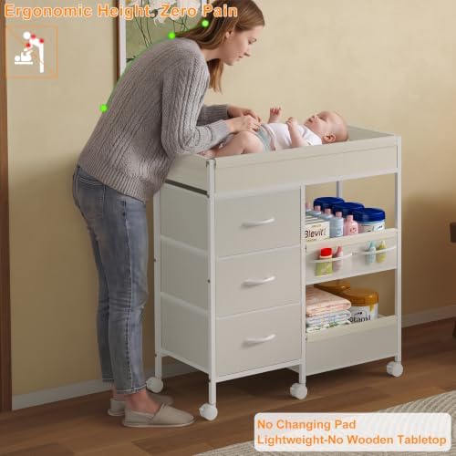 Baby Changing Table Dresser - Image 4