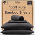 Bambaw 100% Viscose Derived from Bamboo Sheet Set Full Size – 4pcs Cooling by Bambaw