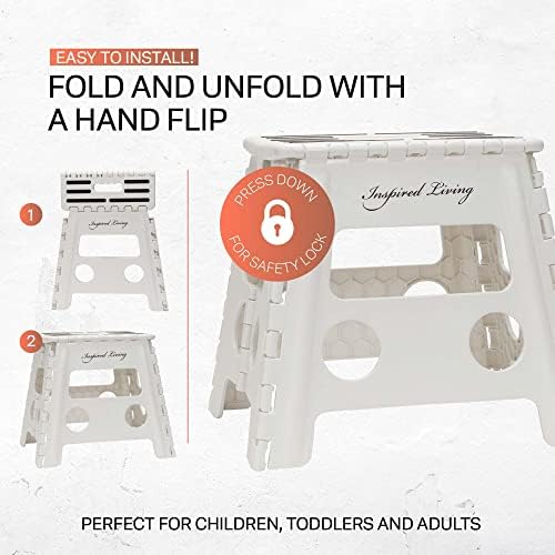 Inspired Living 13" Step Stool, Folding Step Stools - Image 4