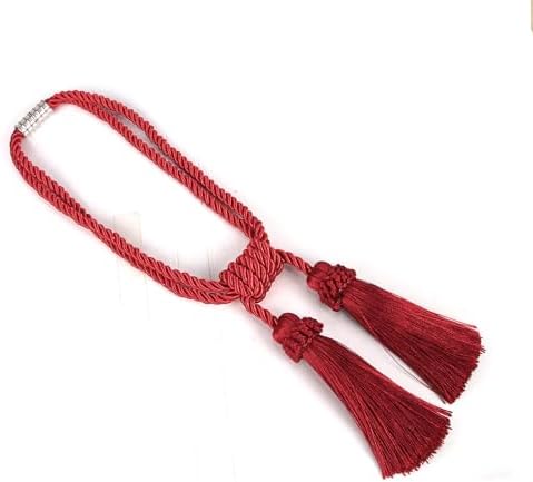 Magnetic Curtain Tiebacks Handmade Tassel Drapery Holdback - Image 5