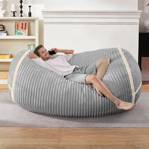 5FT Bean Bag Chair 5'Giant Bean Bag Chairs - Image 3