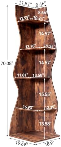 LITTLE TREE 70-Inch Corner Shelf - Image 3