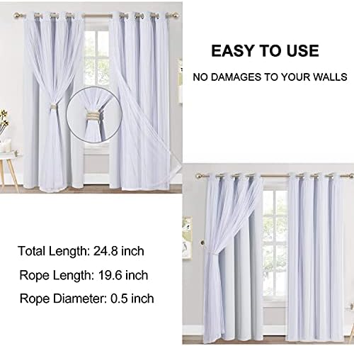 Curtain Tiebacks Ropes - Image 4