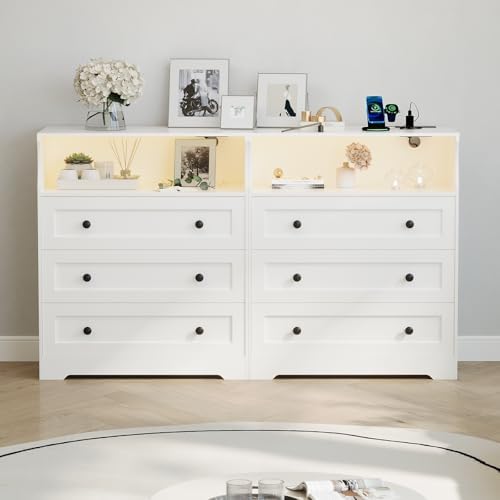 Modern 3-Drawer Wooden Dresser - Image 3