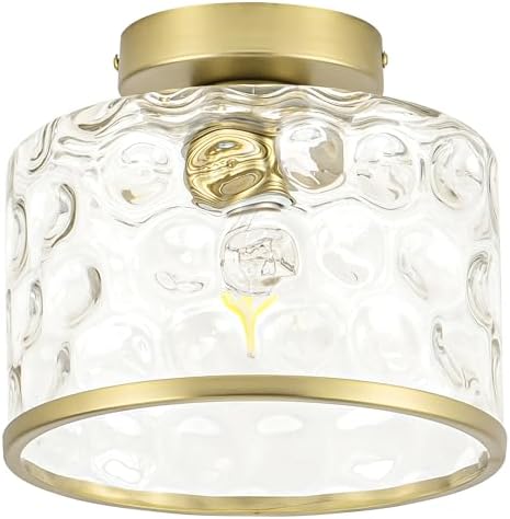 Gold Flush Mount Ceiling Light by Zlepmlla