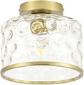 Gold Flush Mount Ceiling Light by Zlepmlla