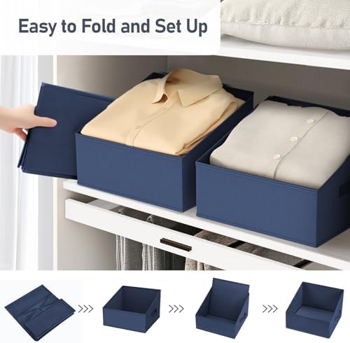 DIMJ Closet Storage Bins 12 Pack - Image 4