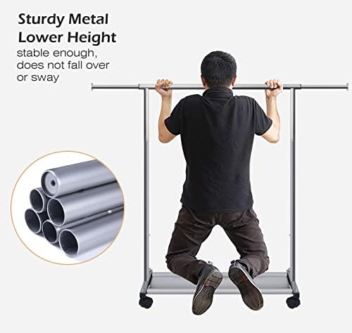 MISSLO Short Clothing Racks for Hanging Clothes - Image 6