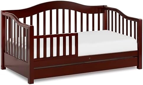 Dream On Me Toddler Day Bed in Cherry – Greenguard Gold & Baby Safety Alliance by Unknown