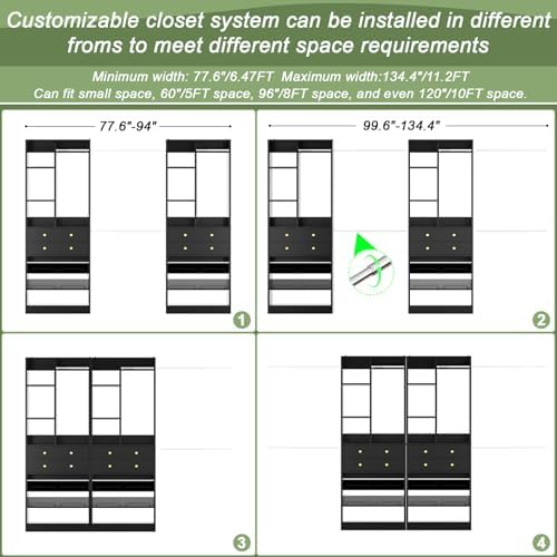 Besiost Closet System, Walk-in Closet System - Image 2