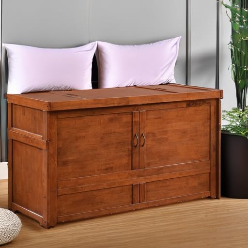NIGHT & DAY Furniture Murphy Cube Cabinet Bed - Image 5