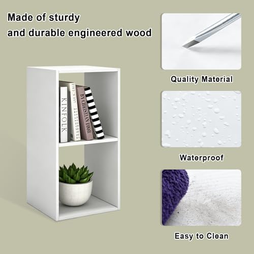 2 Cube Shelf Bookcase - Image 6