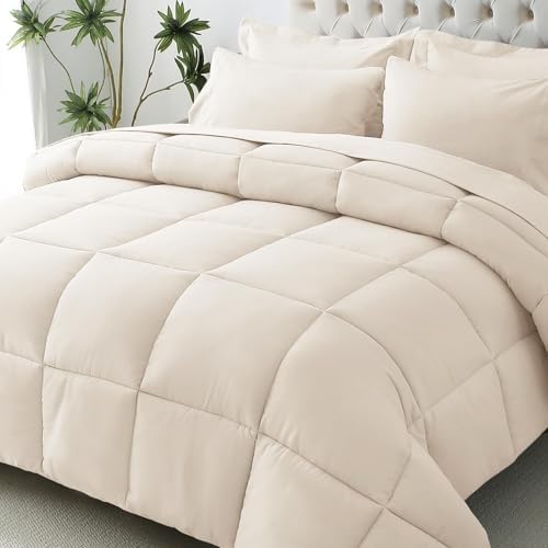 JOLLYVOGUE Oversized Queen Comforter Set, Ultra-Soft Bed in a Bag Oversized by JOLLYVOGUE
