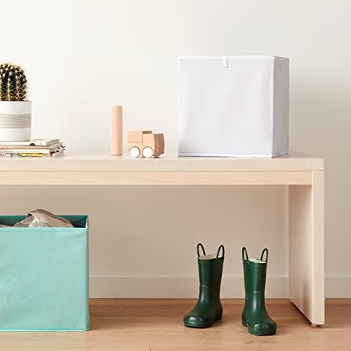 Amazon Basics Collapsible Closet Organizer Cube Storage Bins, Space-Saving - Image 6