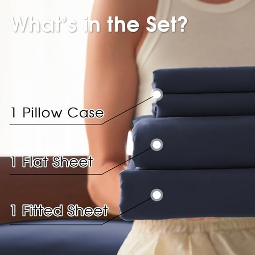 Twin Size 4 Piece Sheet Set - Image 2