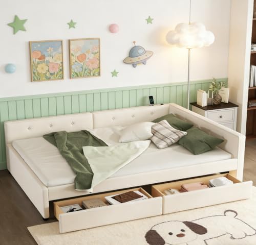 Bellemave Queen Corner bedframe by Bellemave
