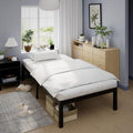 Bamboo Bed Frame Classic 12-Inch Solid Platform Bed by Bambooflow