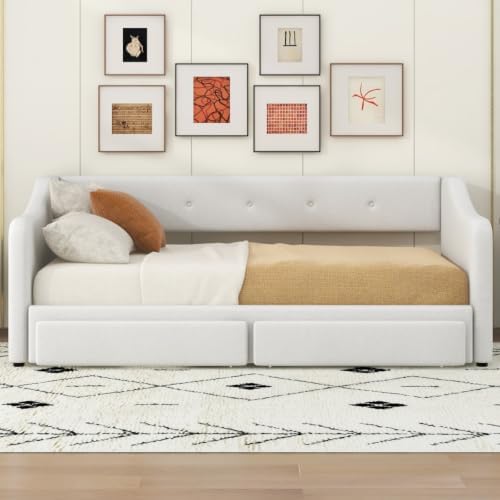 Twin XL to King Size Upholstered Daybed - Image 4