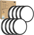 8Pack LED Flush Mount Ceiling Light Fixture, 7Inch 15W, by Hepside