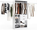 39.4"-118" Extra Wide Closet System by Flrrtenv