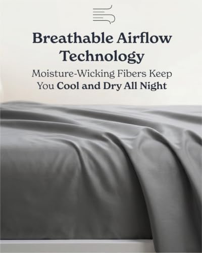 Beckham Hotel Collection Full 4 Piece Cooling Sheet Set - Image 4