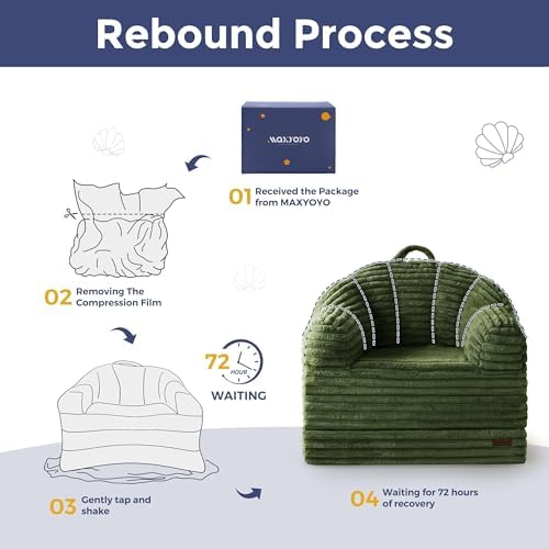 MAXYOYO Folding Sofa Bed Chair, Sleeper Chair - Image 6