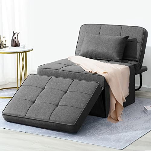 Sofa Bed, Dark Grey - Image 6