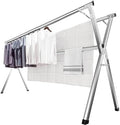 JAUREE 63 Inches Clothes Drying Rack, Drying Rack Clothing Folding Indoor by JAUREE