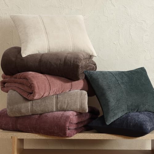 Chenille Full Size Comforter Sets-Cozy Warm Velvet Bedding Set - Image 3