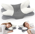 Cervical Neck Pillow for Pain Relief, Cooling Memory Foam by HAMYODO