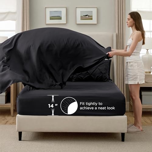 Bedsure 7-Piece King Size Comforter Set & Sheets - Image 5