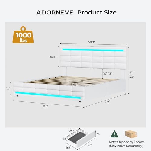 ADORNEVE Full Size Bed Frame - Image 2