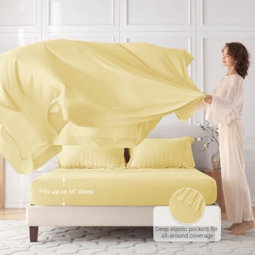 MUXHOMO Full Comforter Set 7 Pieces, Seersucker Bed in a Bag - Image 3