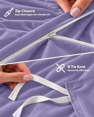 Duvet Cover Full, 3 Piece Set, Extra Soft - Image 6