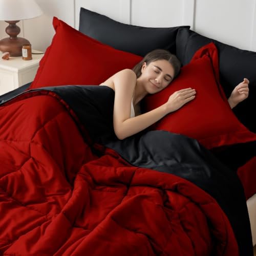 JOLLYVOGUE Twin XL Comforter Set, Ultra-Soft Bed in a Bag Twin XL Size 5 Pieces - Image 5