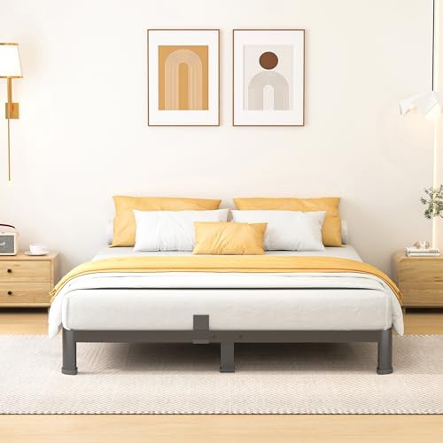 10 Inch King Size Metal Platform Bed Frame - Image 5