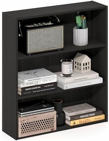 Furinno Basic Book Shelf, 3-Tier Bookshelf, Cube Storage Organizer Bookcase by Furinno-FitsYourSpaceFitsYourBudget