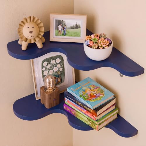 Cute Cloud Corner Shelves by Ecowillon