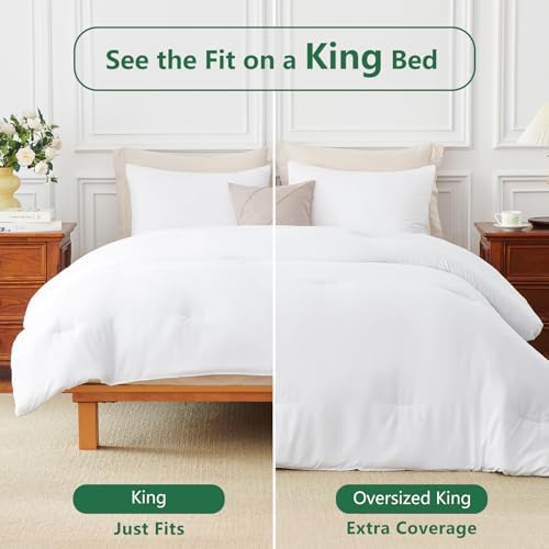 HIMEET Oversized King Comforter Sets, 3 Pieces - Image 5