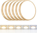 hepside 6PACK Flush Mount LED Ceiling Light Fixture 5CCT 7Inch 15W & 100W by Hepside