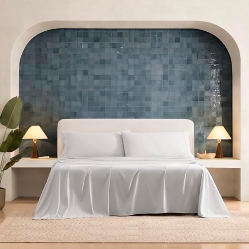 UGG Hedi King Size Sheets Set, Luxury Cooling Sheets - Image 2