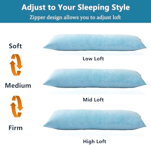 Body Pillow, Memory Foam Body Pillows - Image 6