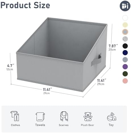 DIMJ Closet Storage Bins 8 Pack - Image 2