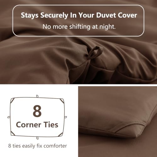 HIMEET Queen Comforter Set, 3 Pieces 90"x90" - Image 4